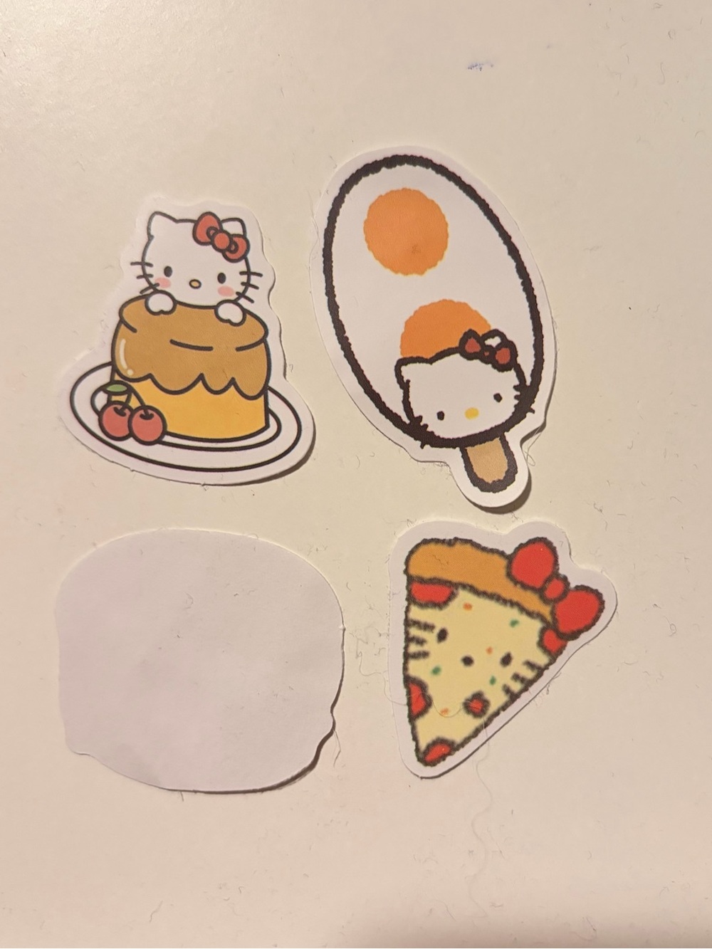 Hello Kitty Food Sticker Set - Picture 2 of 3